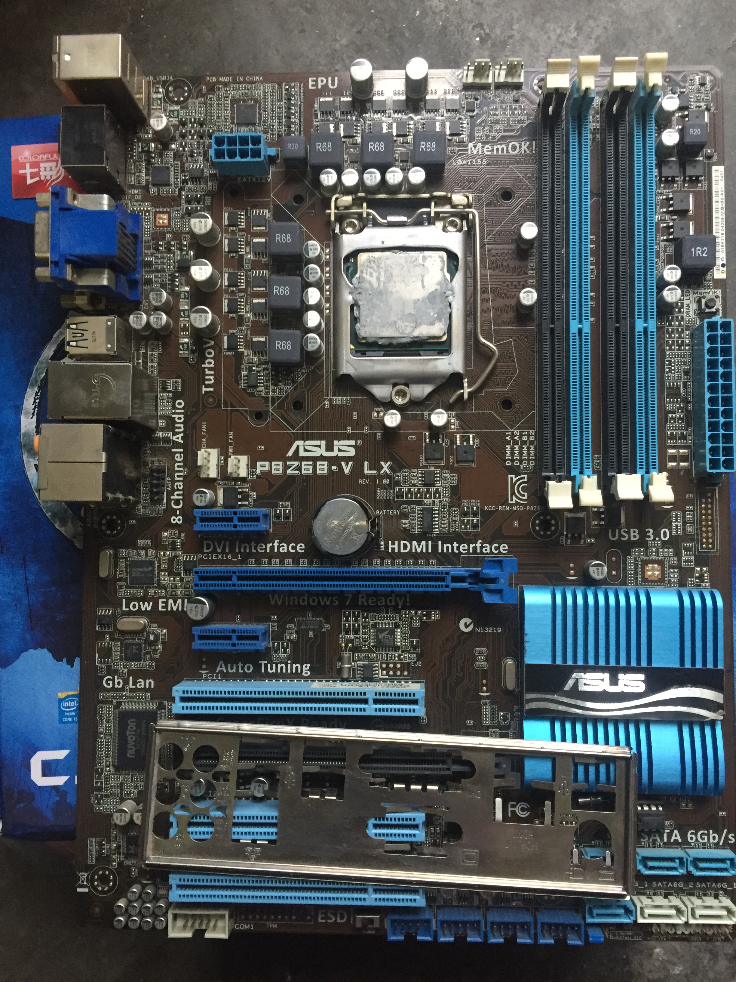 ASUS P8Z68-V LX Z68 Motherboard Intel 1155 LGA1155 S1155 ATX